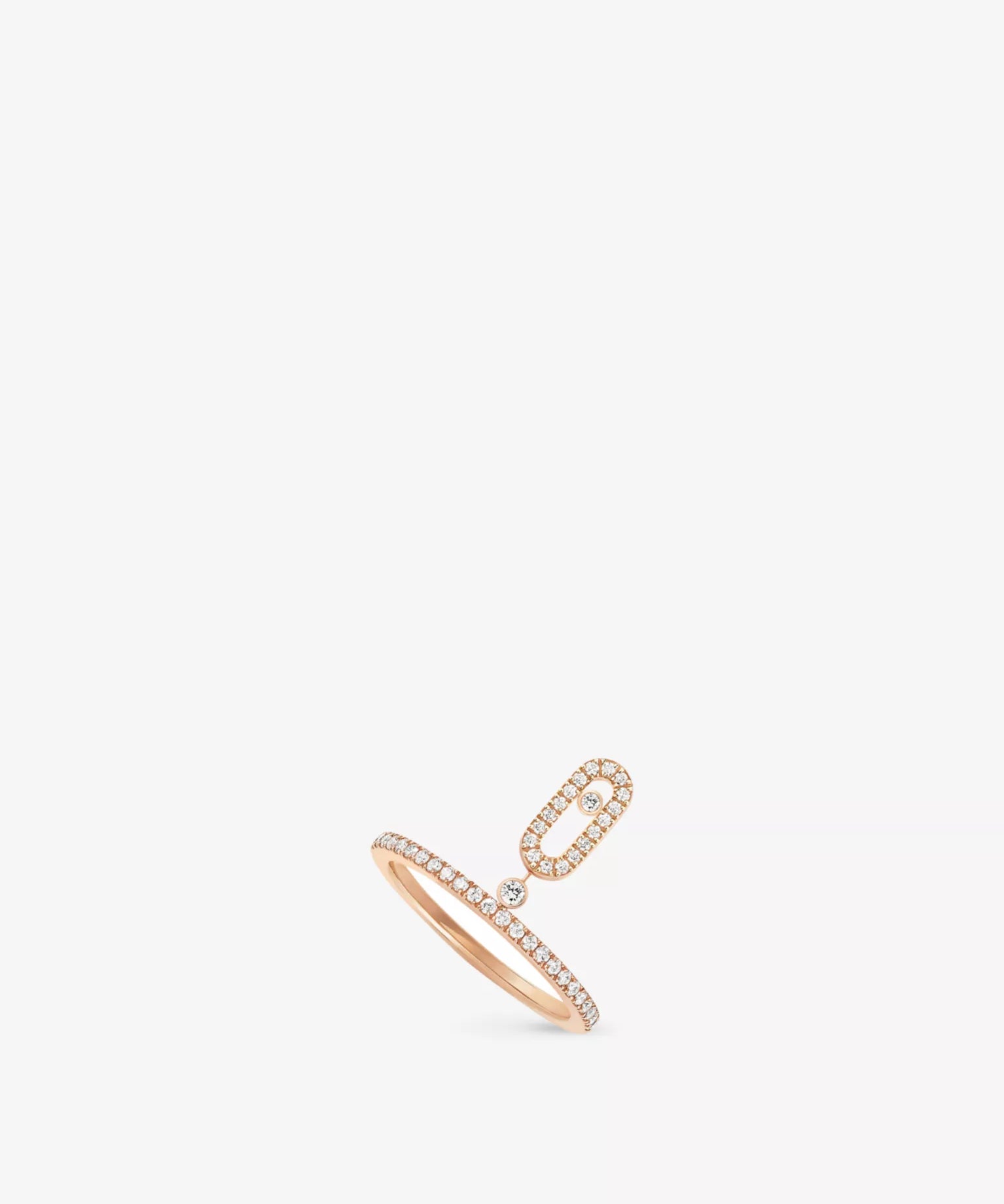EXCLUSIVE | Chaira Dangling Ring Diamanté