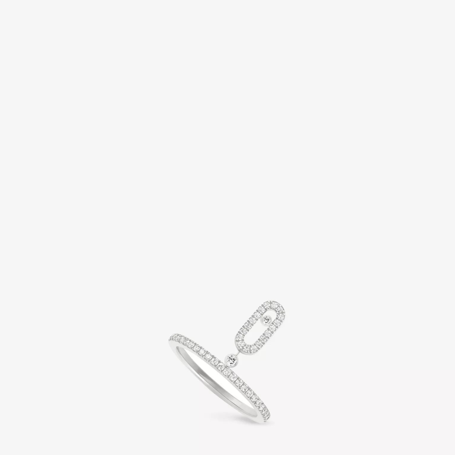 EXCLUSIVE | Chaira Dangling Ring Diamanté