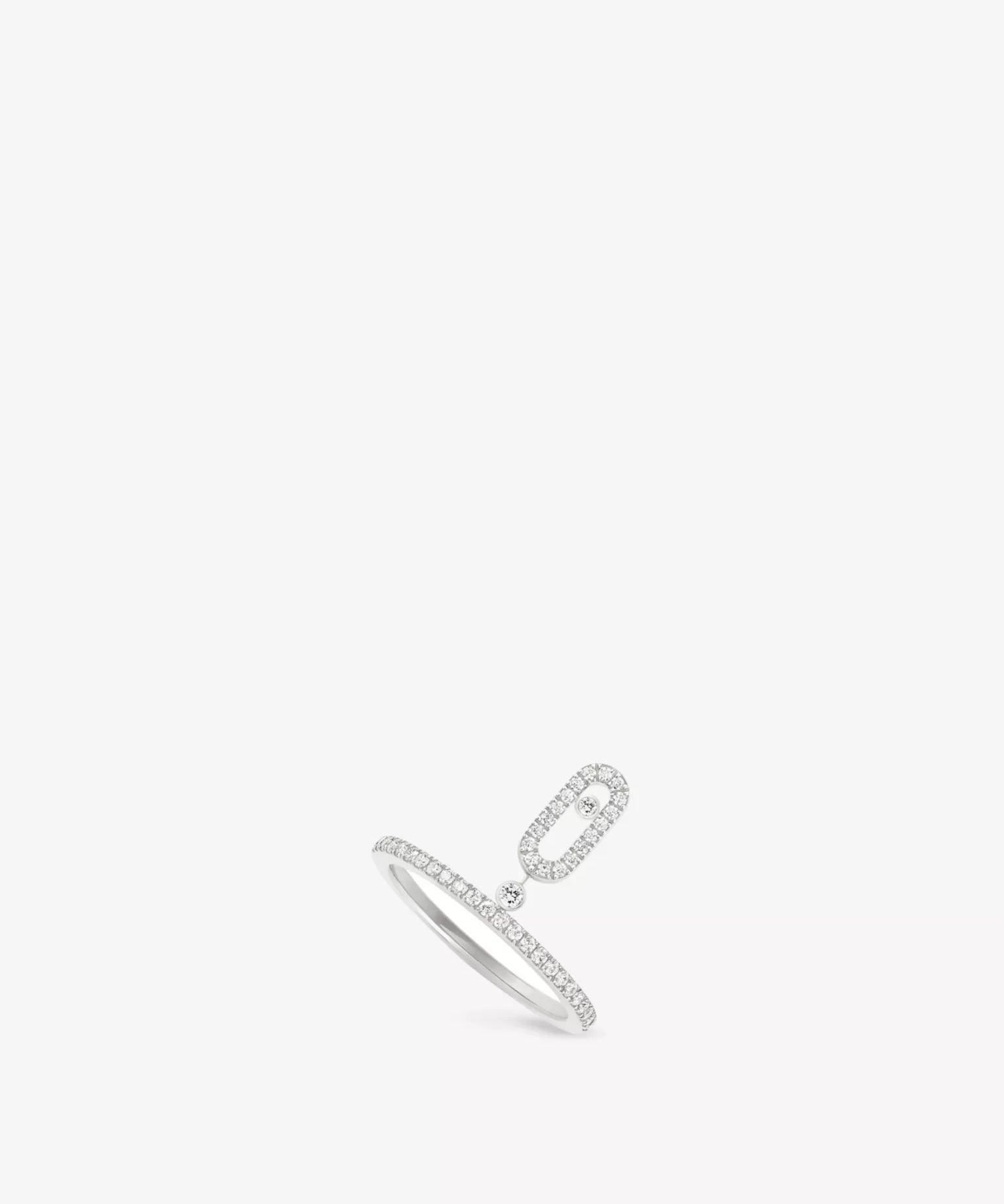EXCLUSIVE | Chaira Dangling Ring Diamanté