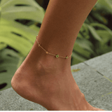 Charlie Stainless Gold Anklet