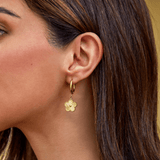 Clover Hoop Earrings
